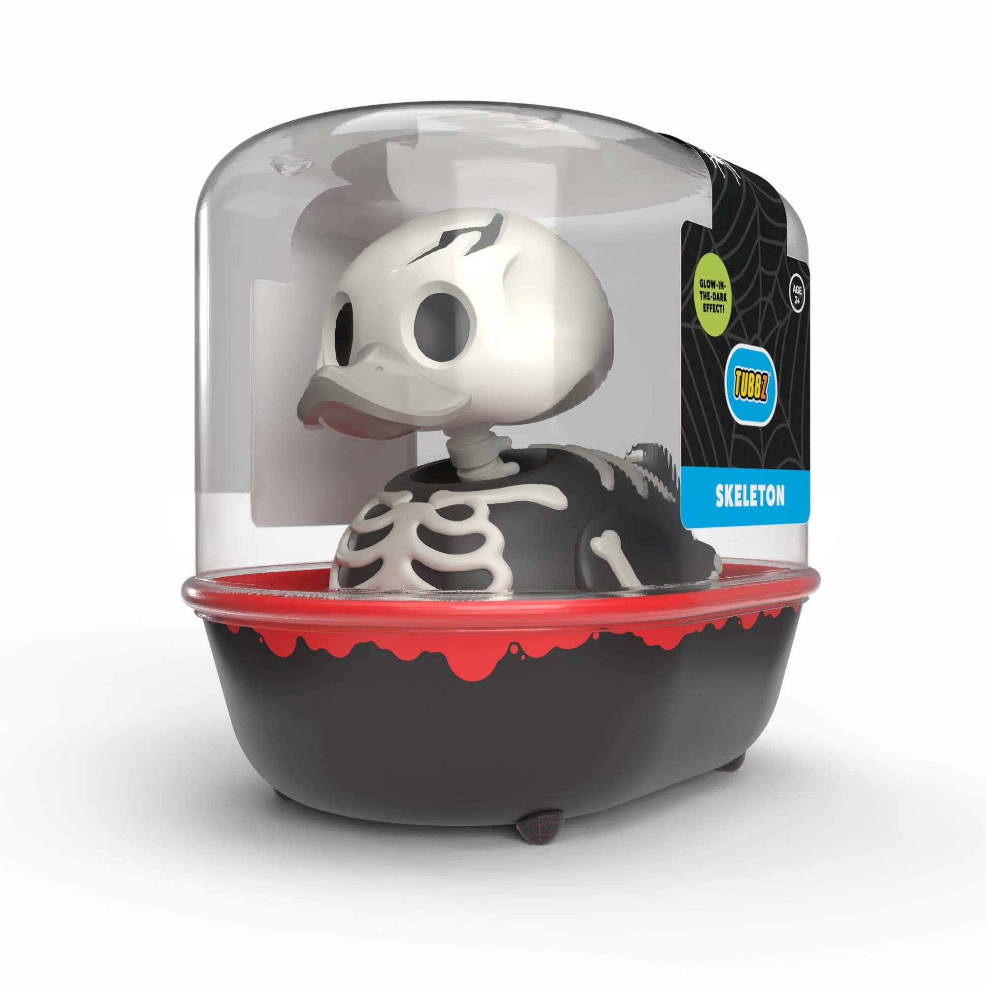 Numskull - TUBBZ Badeend - Numskull - Skelet Halloween (Eerste Editie) - 9cm