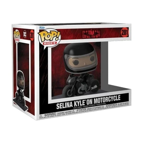 Funko Pop! Rides Deluxe: The Batman - Selina Kyle on Motorcycle