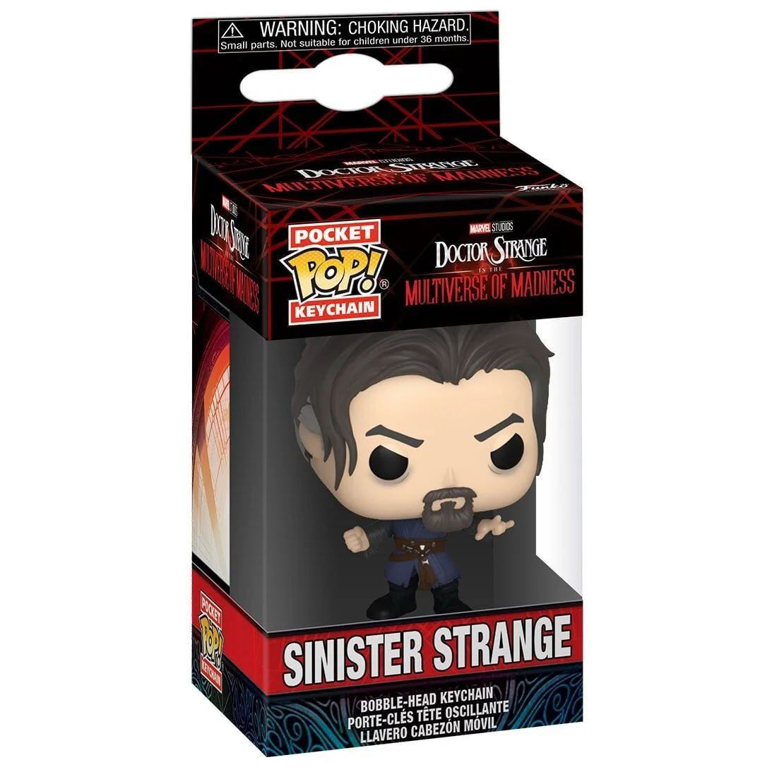 Funko Pop! Keychain: Doctor Strange in the Multiverse of Madness - Sinister Strange