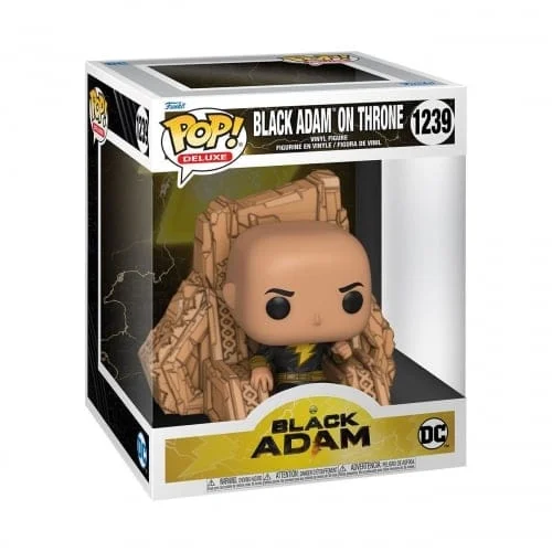 Funko Pop! Deluxe: Black Adam - Black Adam on Throne