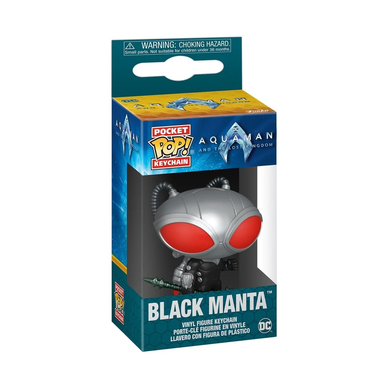 Funko Pocket Pop! Keychain: Aquaman and The Lost Kingdom - Black Manta