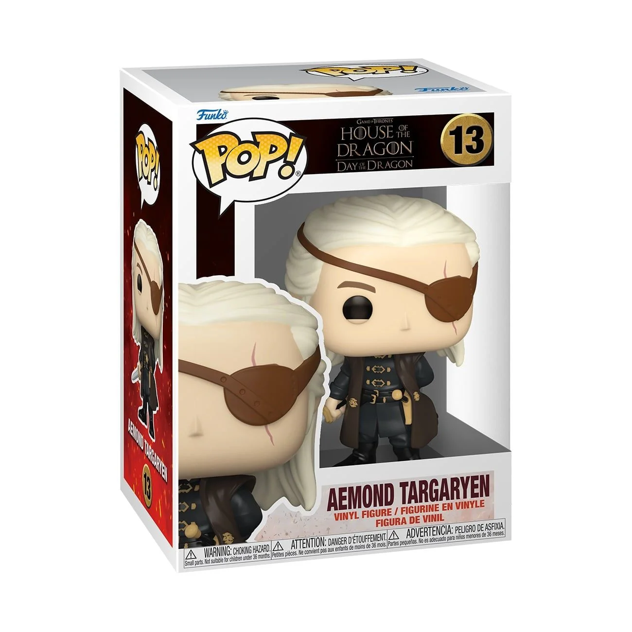 Funko Pop! TV: House of the Dragon - Aemond Targaryen (Chance of Special Chase Edition)