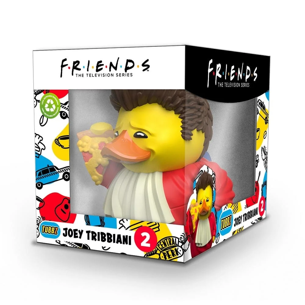 Numskull - Best of TUBBZ Boxed Badeend - Friends - Joey Tribbiani - 9cm
