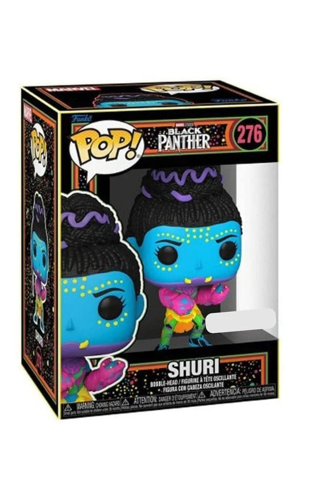 Funko Pop! Marvel: Black Panther: Shuri (Blacklight)