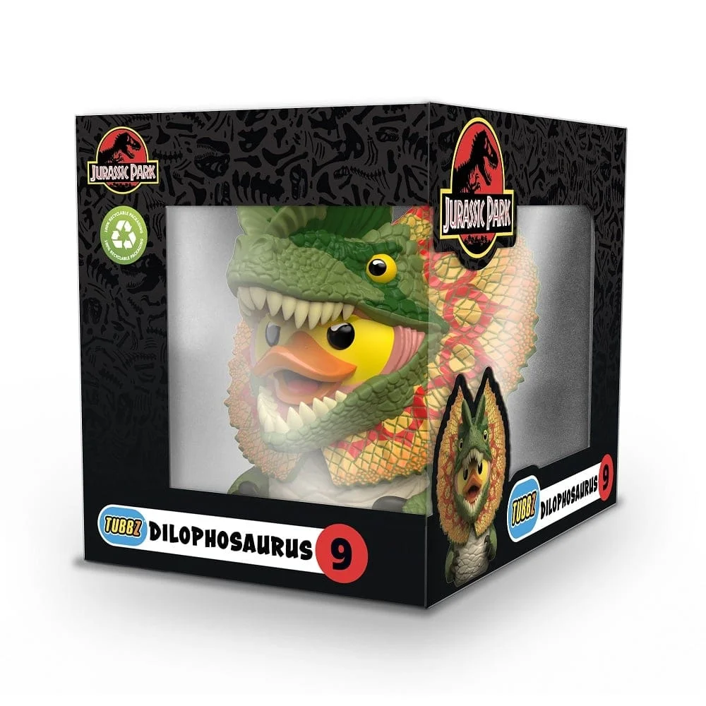 Numskull - Best of TUBBZ Boxed Badeend - Jurassic Park - Dilophosaurus - 9cm