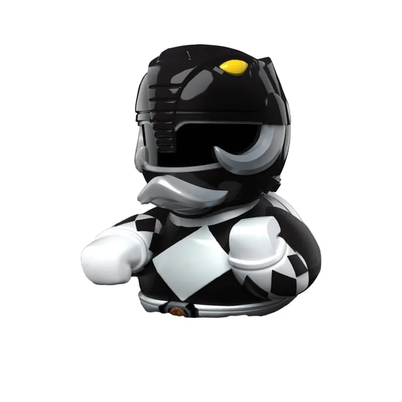 Numskull - TUBBZ Badeend - Mighty Morphin Power Rangers - Black Ranger - 9cm