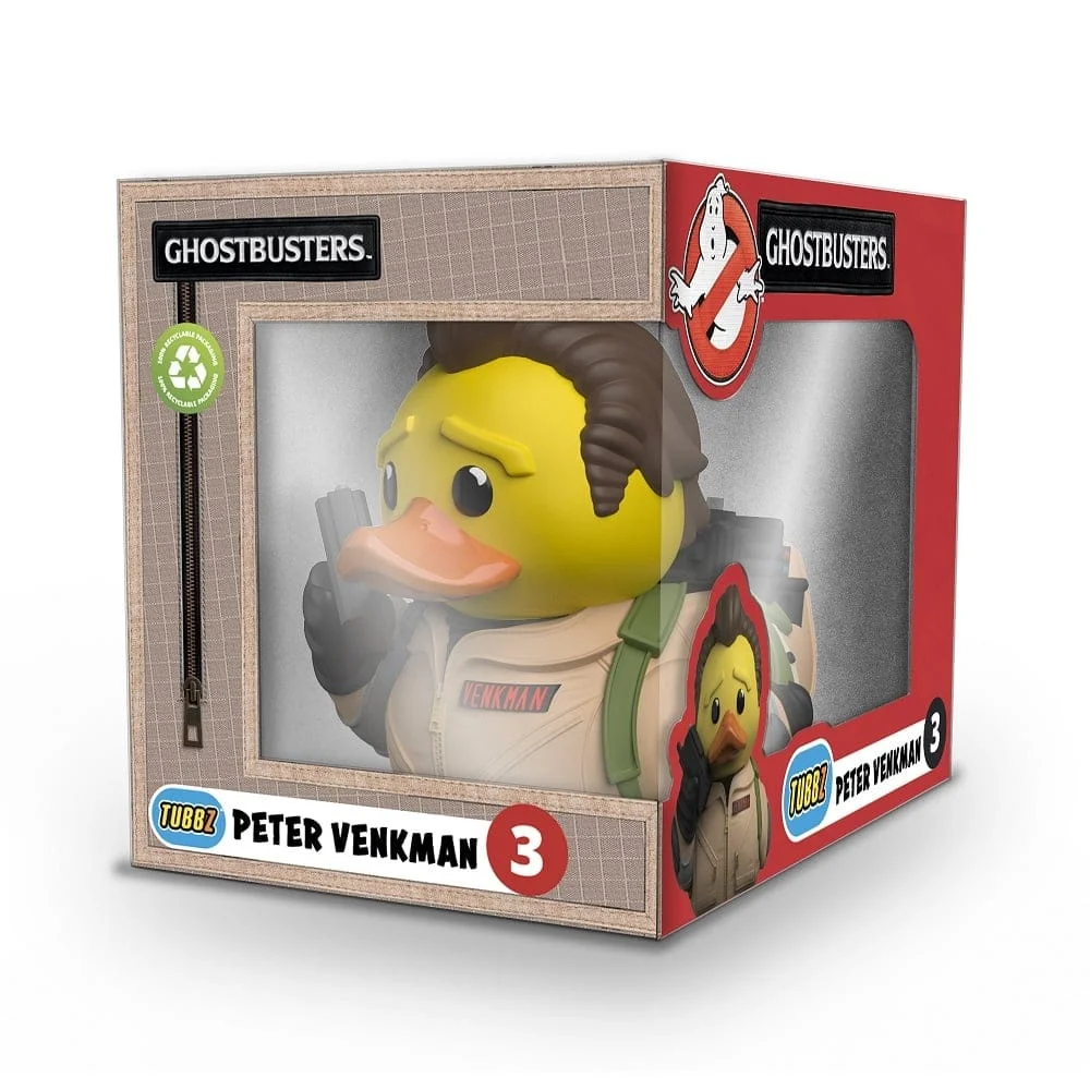 Numskull - Best of TUBBZ Boxed Badeend - Ghostbusters - Peter Venkman - 9cm