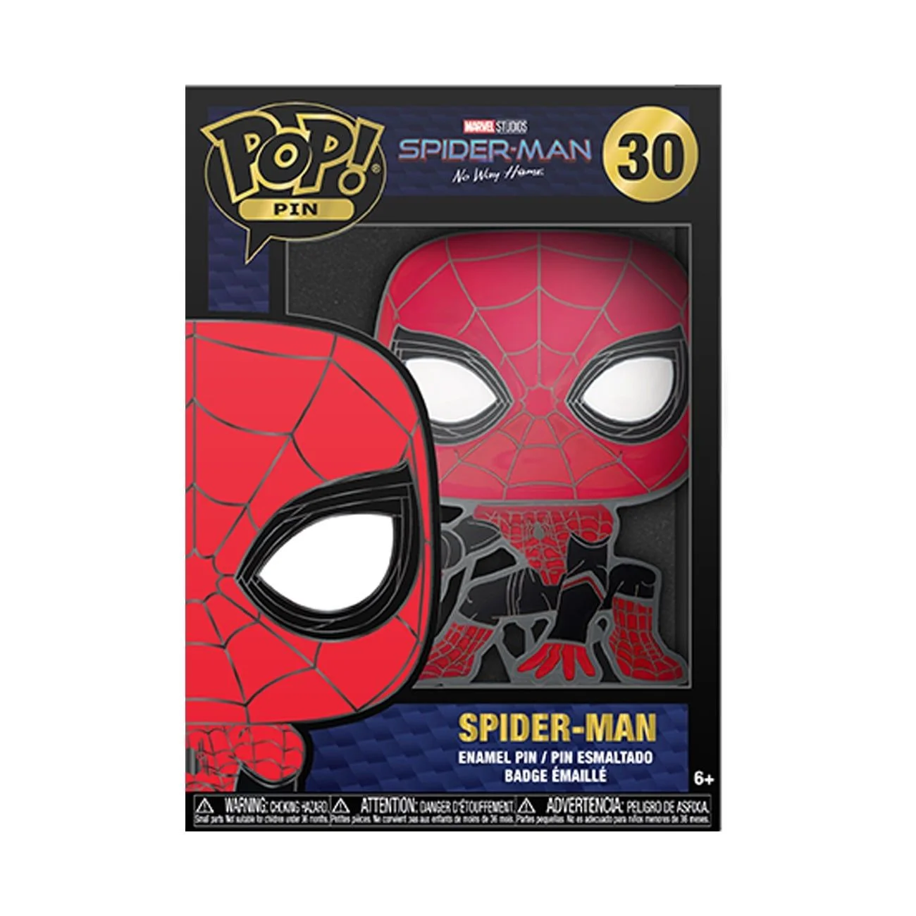 Funko Pop! Pin: Spider-Man: No Way Home - Spider-Man (Tom Holland) (Chance of Chase)
