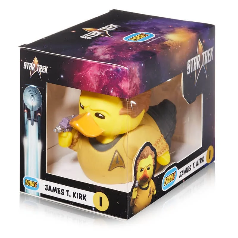 Numskull - Best of TUBBZ Boxed Badeend - Star Trek - James T. Kirk - 9cm
