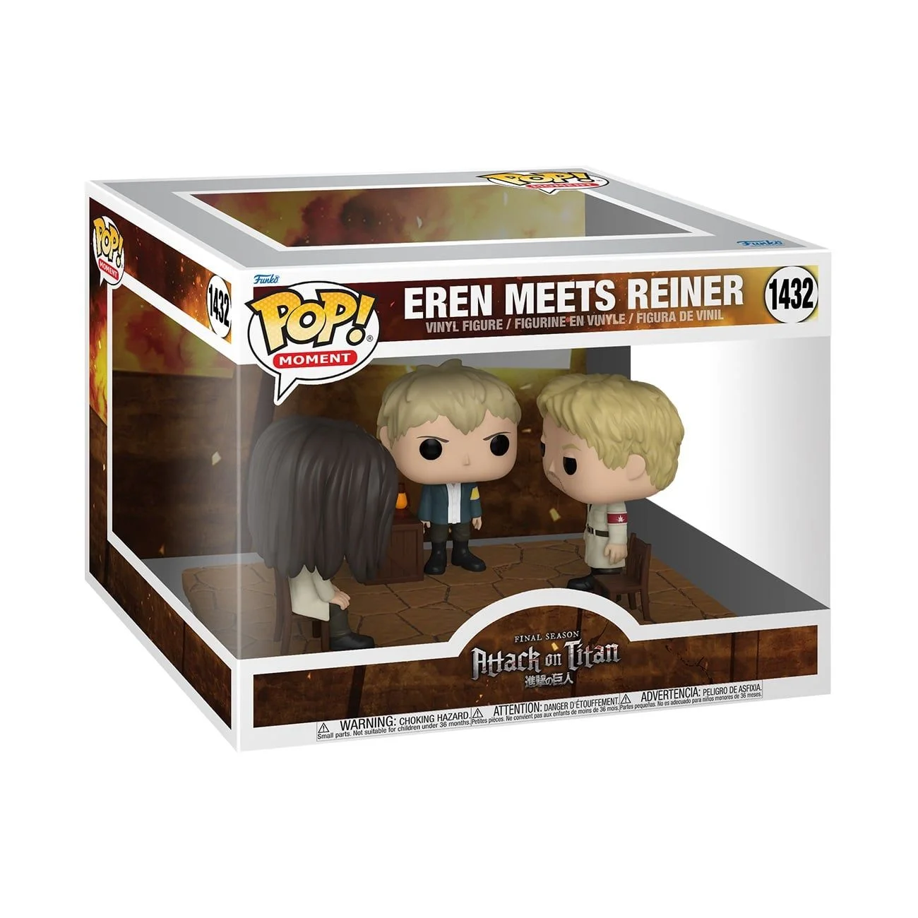 Funko Pop! Moment: Attack on Titan Final Season - Eren meets Reiner