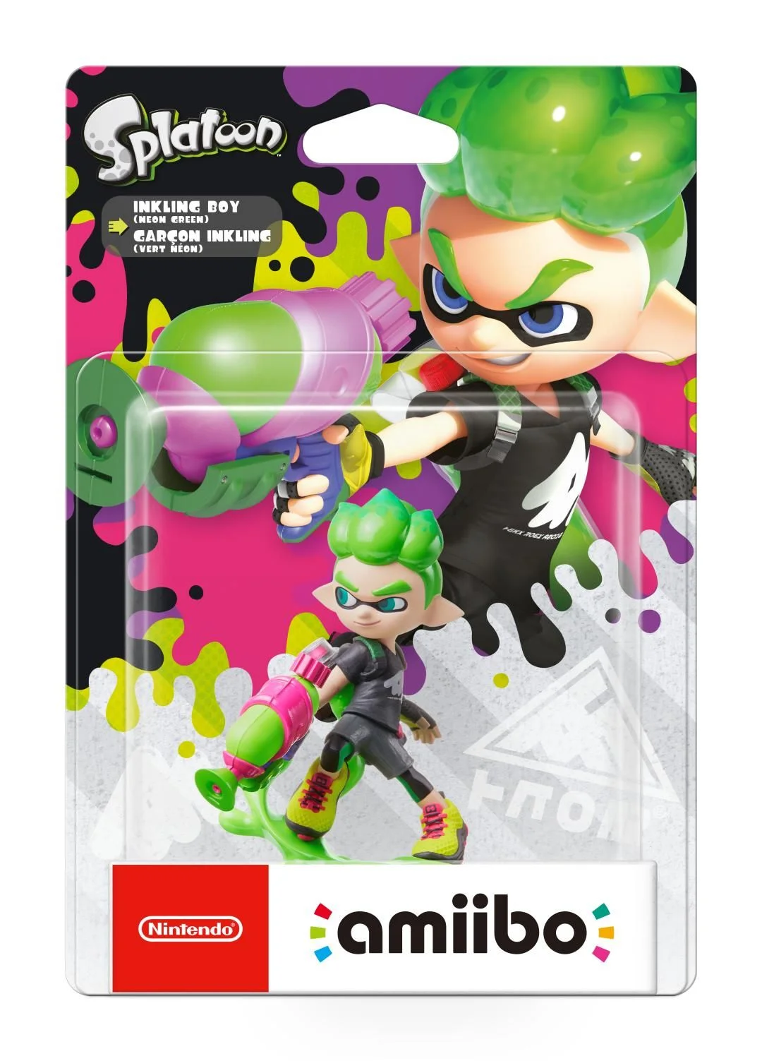 Amiibo - Splatoon Collectie - Inkling Boy - Neon Groen