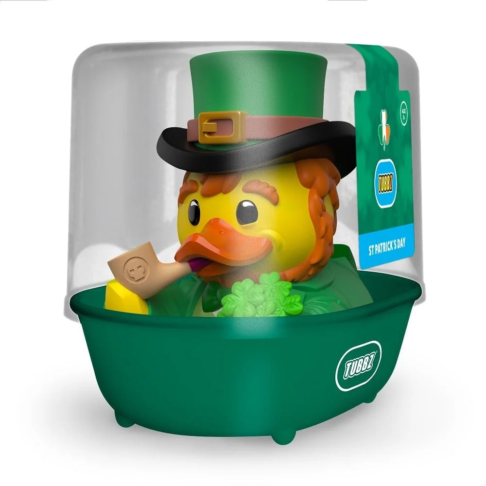 Numskull - TUBBZ Badeend - Numskull - St. Patrick's Day (Eerste Editie) - 9cm