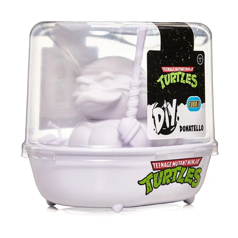 Numskull - TUBBZ Badeend - Teenage Mutant Ninja Turtles - Donatello (DIY Editie) - 9cm