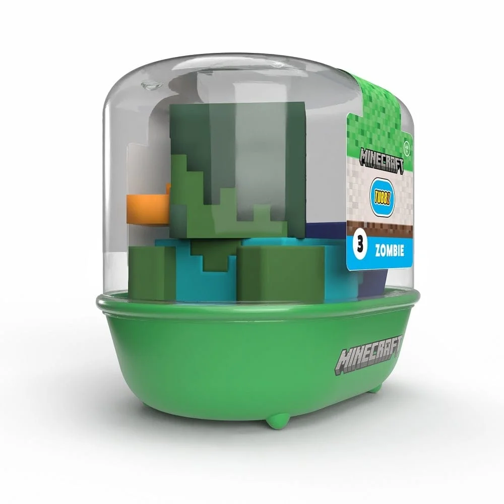 Numskull - TUBBZ Badeend - Minecraft - Zombie (Eerste Editie) - 9cm