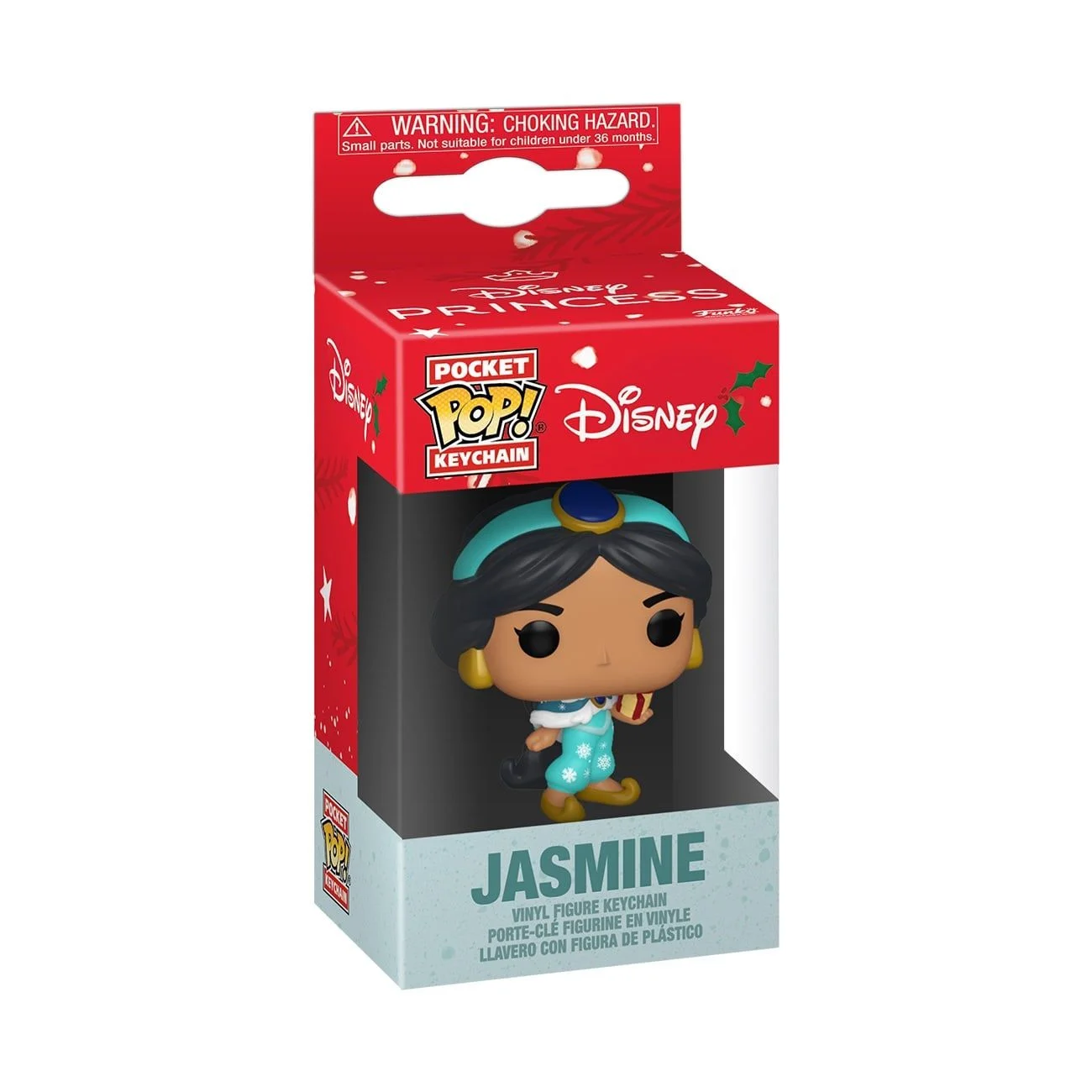 Funko Pocket Pop! Keychain: Disney Princess Holiday 2025 - Jasmine
