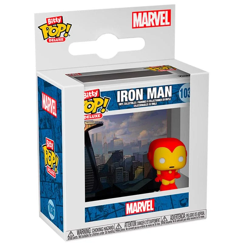 Funko Bitty Pop! Deluxe: Iron Man (Avenger Tower)