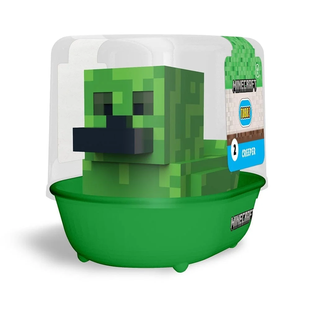 Numskull - TUBBZ Badeend - Minecraft - Creeper (Eerste Editie) - 9cm