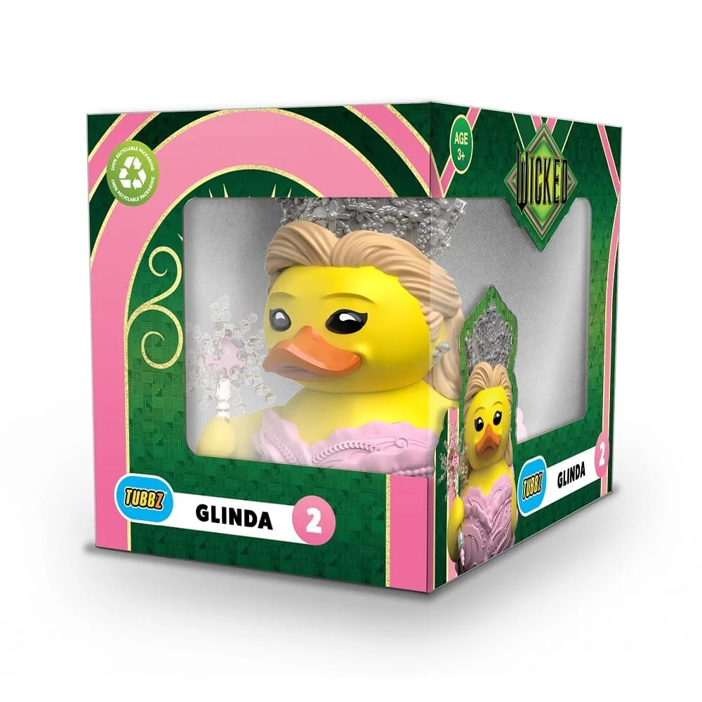 Numskull - Best of TUBBZ Boxed Badeend - Wicked - Glinda Upland - 9cm