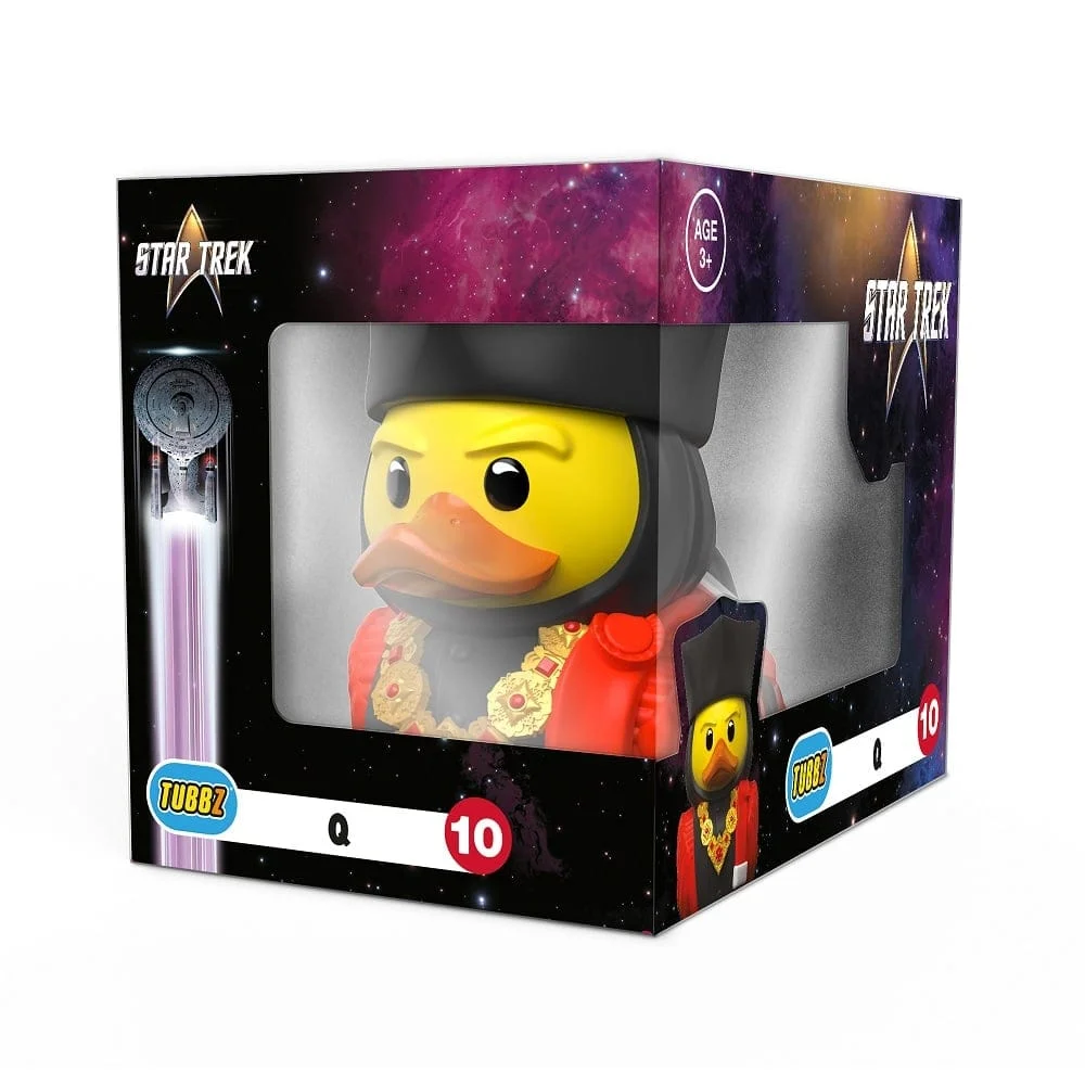 Numskull - Best of TUBBZ Boxed Badeend - Star Trek - Q - 9cm