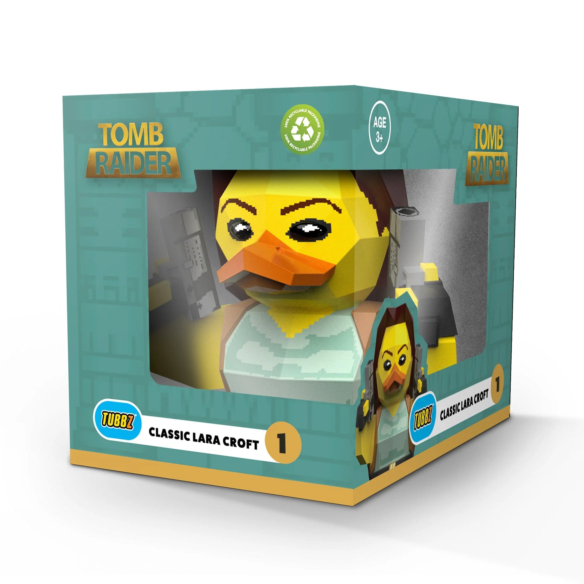 Numskull - Best of TUBBZ Boxed Badeend - Tomb Raider - Lara Croft - 9cm