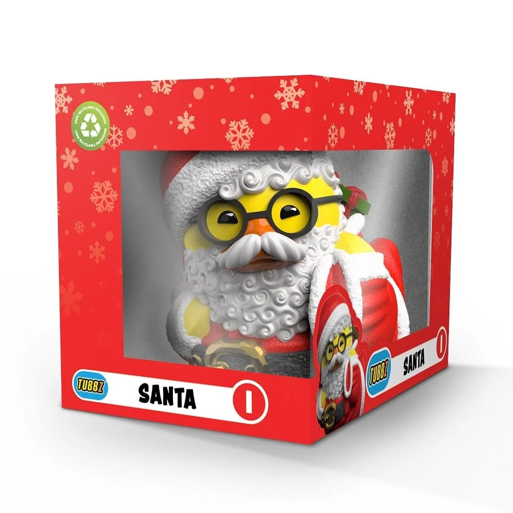 Numskull - Best of TUBBZ Boxed Badeend - Christmas - Santa Claus - 9cm