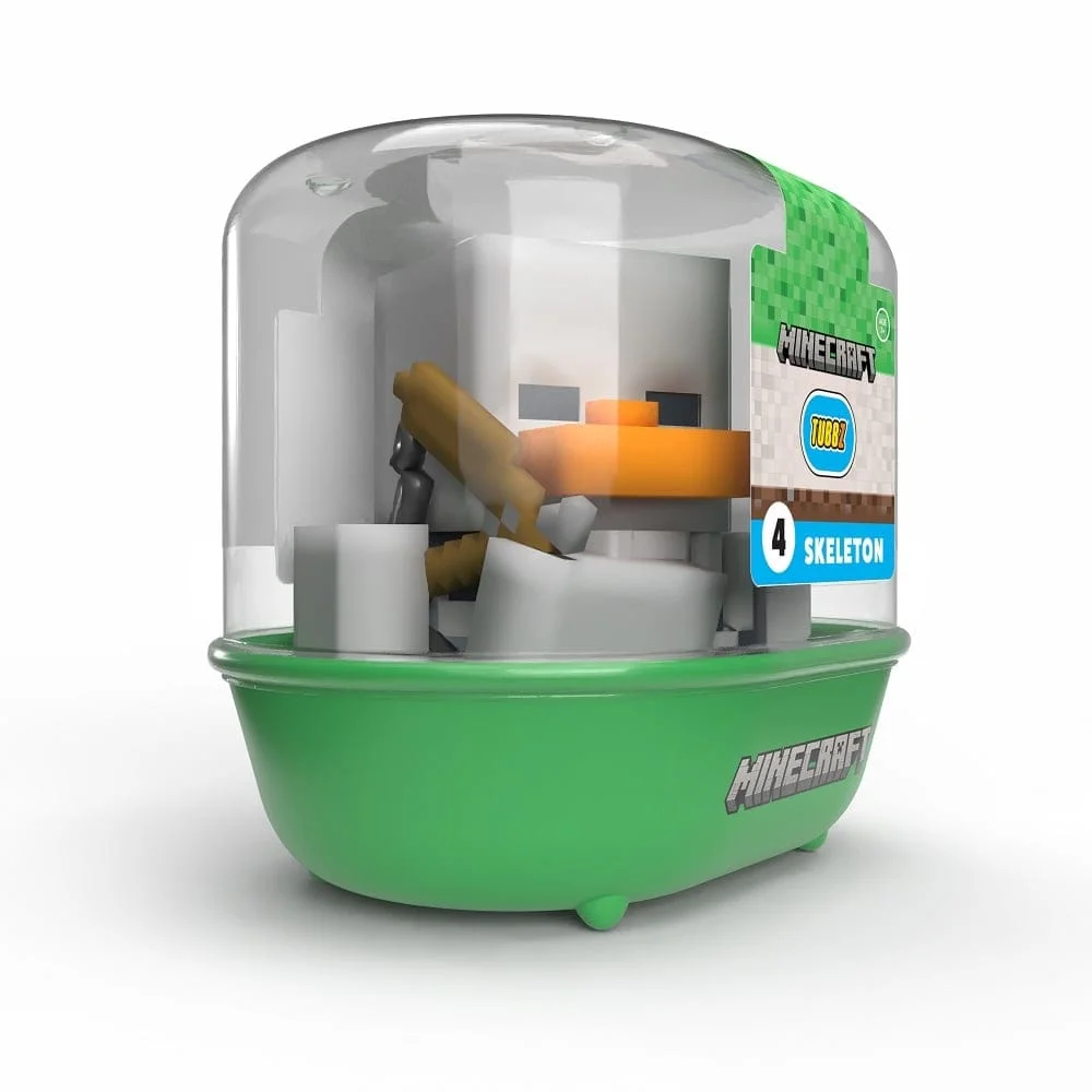 Numskull - TUBBZ Badeend - Minecraft - Skelet (Eerste Editie) - 9cm