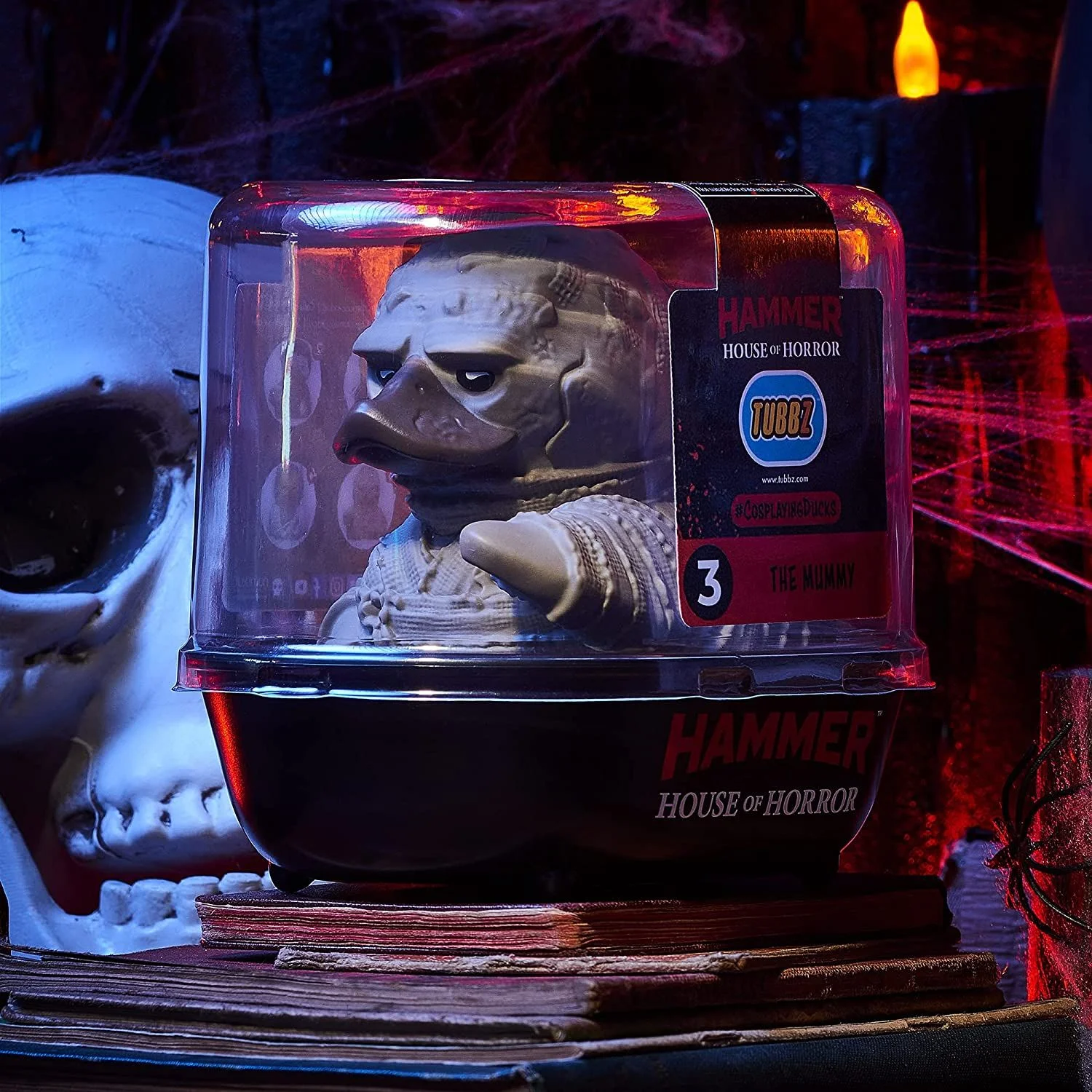 Numskull - TUBBZ Badeend - Hammer - Mummy - 9cm