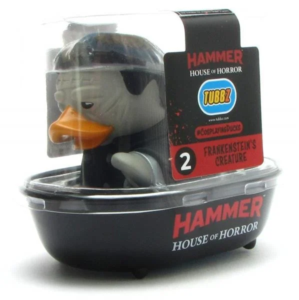 Numskull - TUBBZ Badeend - Hammer - Frankenstein - 9cm