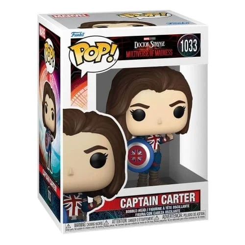 Funko Pop! Marvel: Doctor Strange in the Multiverse of Madness - Captain Carter