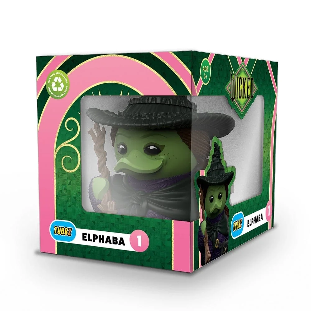 Numskull - Best of TUBBZ Boxed Badeend - Wicked - Elphaba Thropp - 9cm