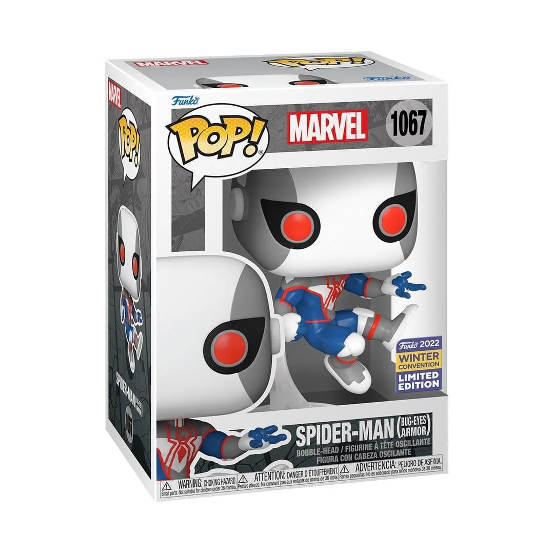 Funko Pop! Marvel: Spider-Man - Spider-Man (Bug-Eyes Armor) (Winter Convention Exclusive)