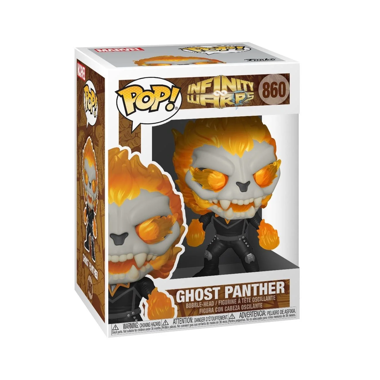 Funko Pop! Marvel: Infinity Warps - Ghost Panther