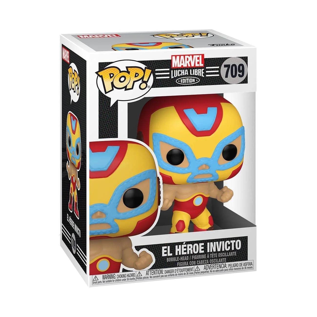 Funko Pop! Marvel: Lucha Libre Edition - El Héroe Invicto