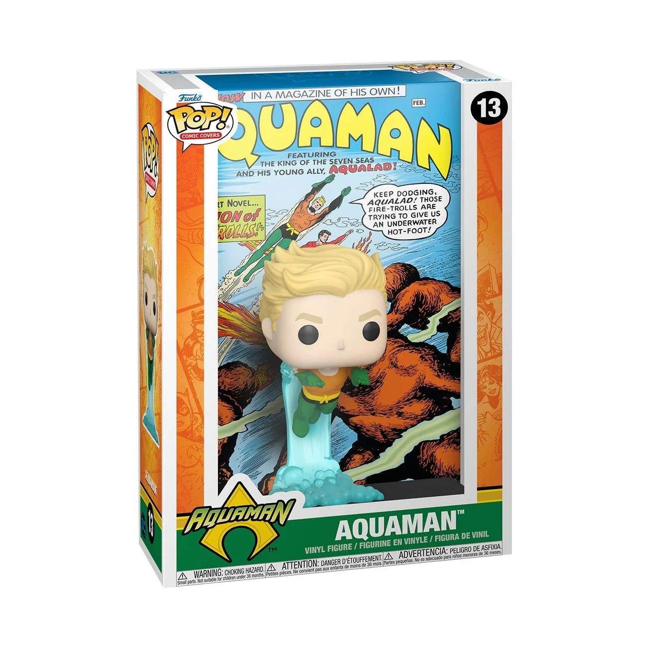 Funko Pop! Comic Cover: DC Comics - Aquaman