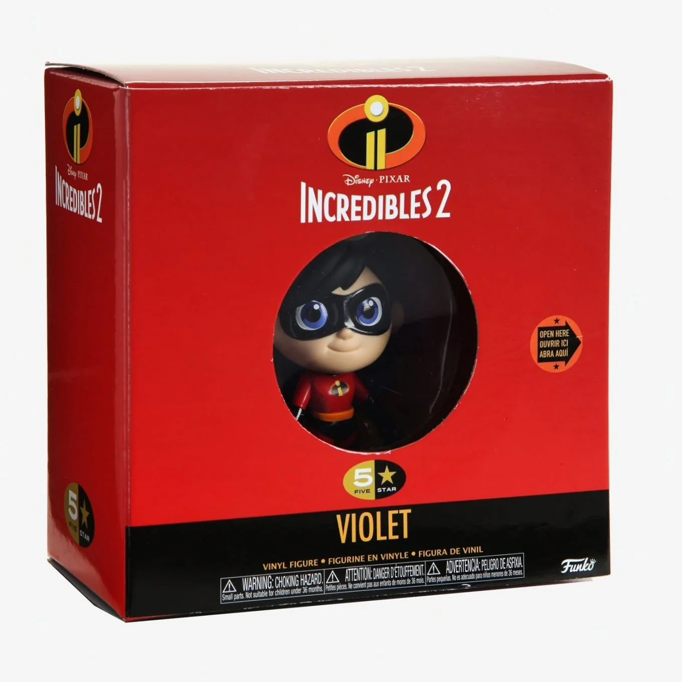 Funko 5 Star Disney/Pixar Incredibles 2 Violet