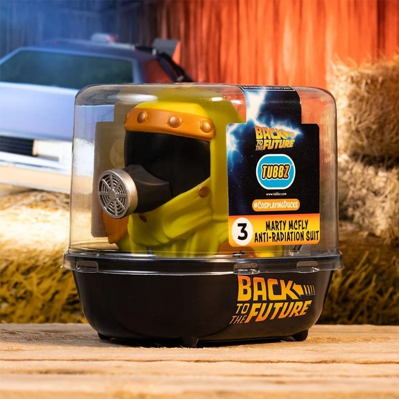 Numskull - TUBBZ Badeend - Back to the Future - Marty Anti-Radiation Suit - 9cm