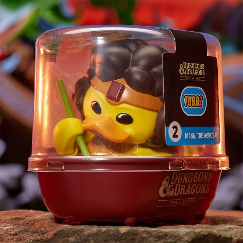 Numskull - TUBBZ Badeend - Dungeons & Dragons - Diana - 9cm