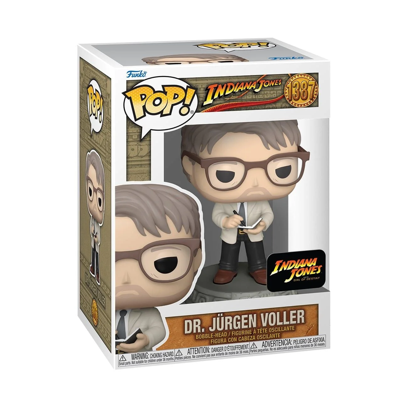 Funko Pop! Movies: Indiana Jones and the Dial of Destiny - Dr. Jurgen Voller
