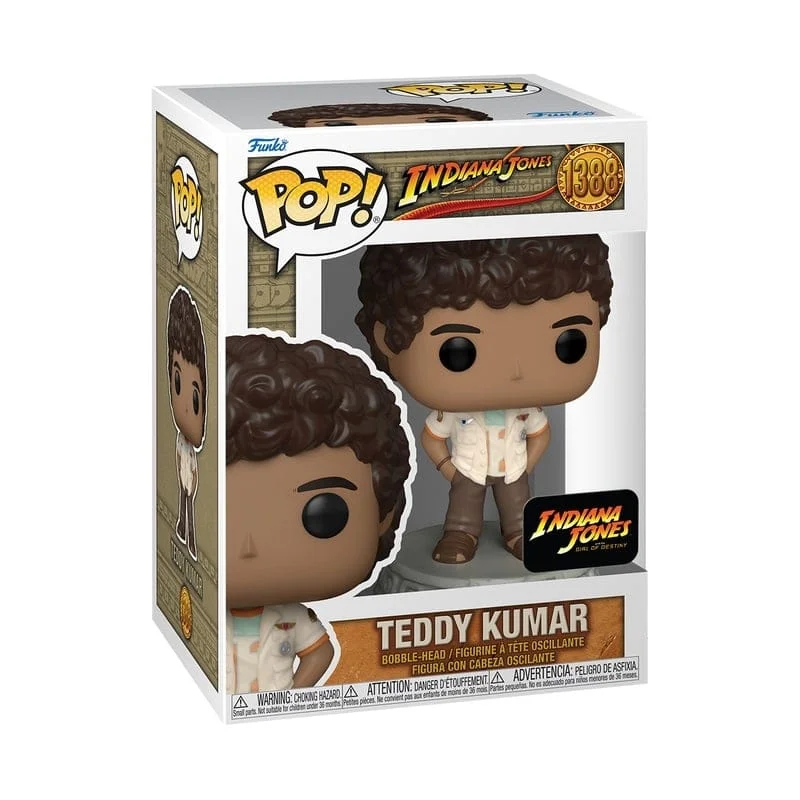 Funko Pop! Movies: Indiana Jones and the Dial of Destiny - Teddy Kumar