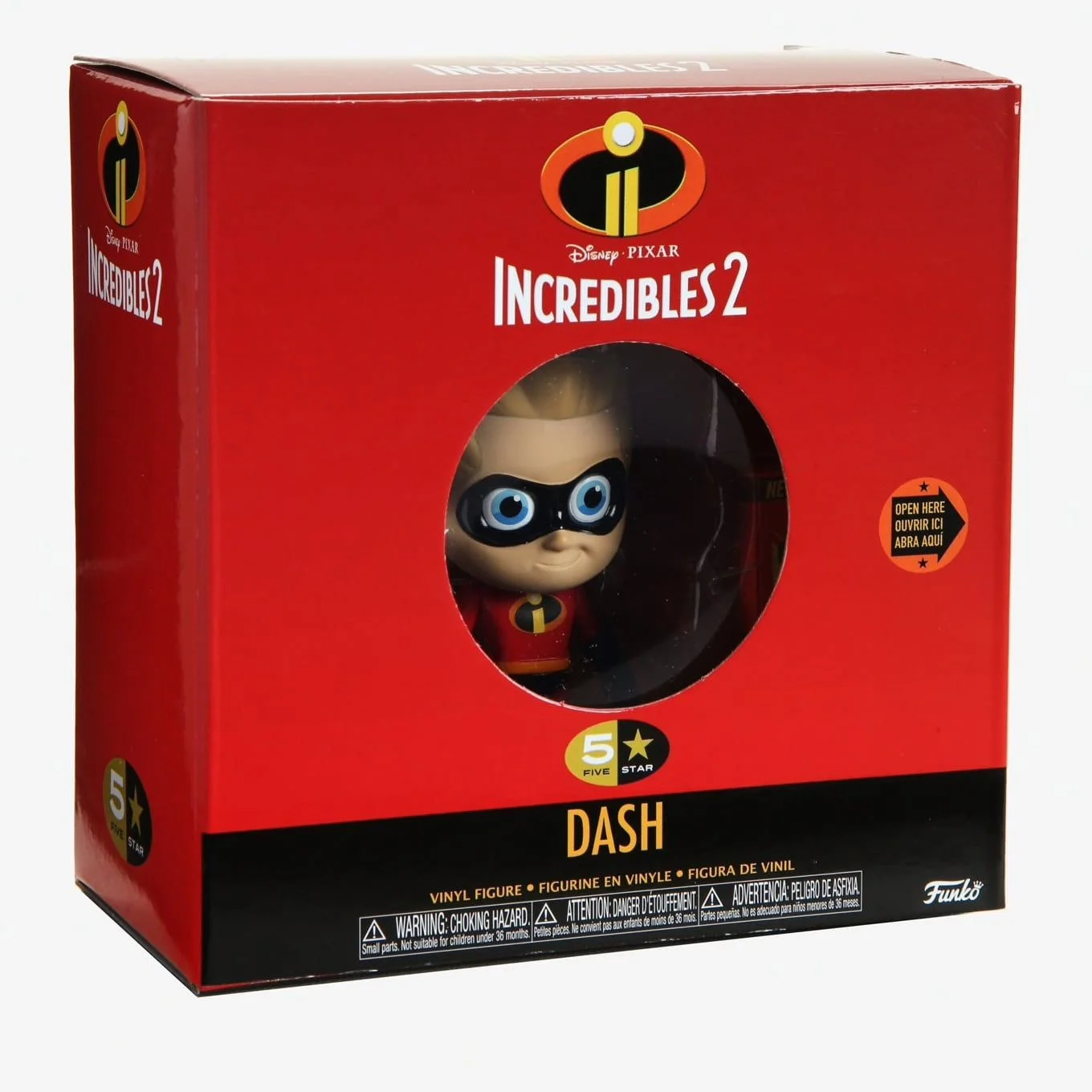 Funko 5 Star Disney/Pixar Incredibles 2 Dash