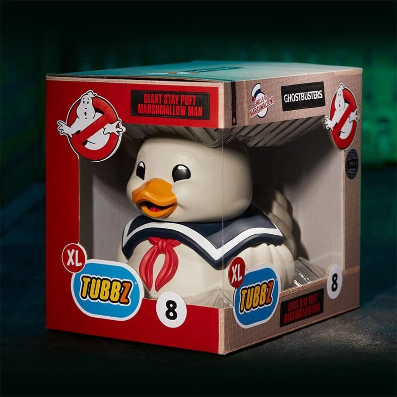 Numskull - TUBBZ Badeend - Ghostbusters - Stay Puft with Marshmallow Scented (Giant Size) (Limited Edition) - 23cm