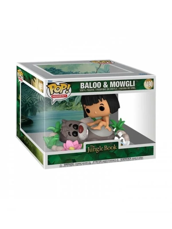 Funko Pop! Moment: The Jungle Book - Baloo & Mowgli