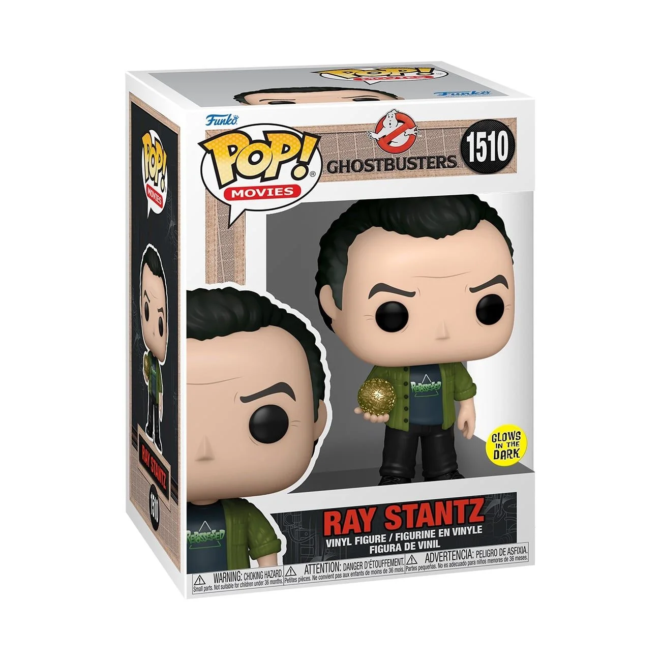 Funko Pop! Movies: Ghostbusters: Frozen Empire - Ray Stantz (Glow in the Dark)