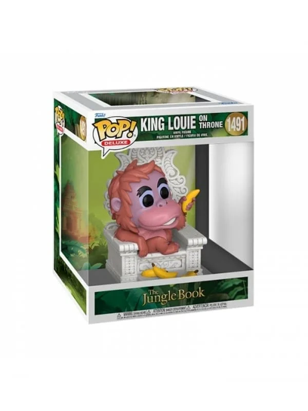 Funko Pop! Deluxe: The Jungle Book - King Louie on Throne