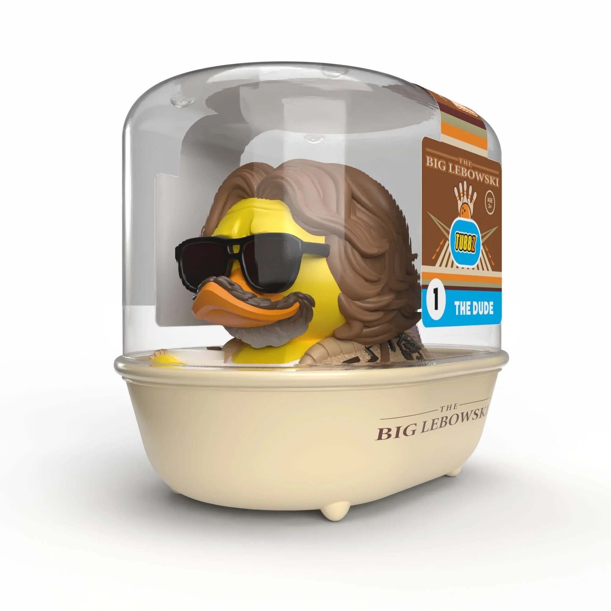 Numskull - TUBBZ Badeend - The Big Lebowski - Jeffrey Lebowski (Eerste Editie) - 9cm