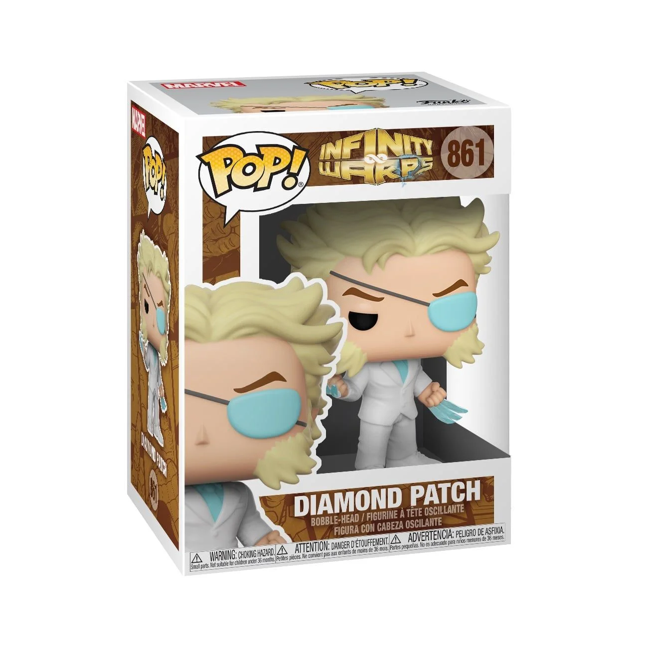 Funko Pop! Marvel: Infinity Warps - Diamond Patch