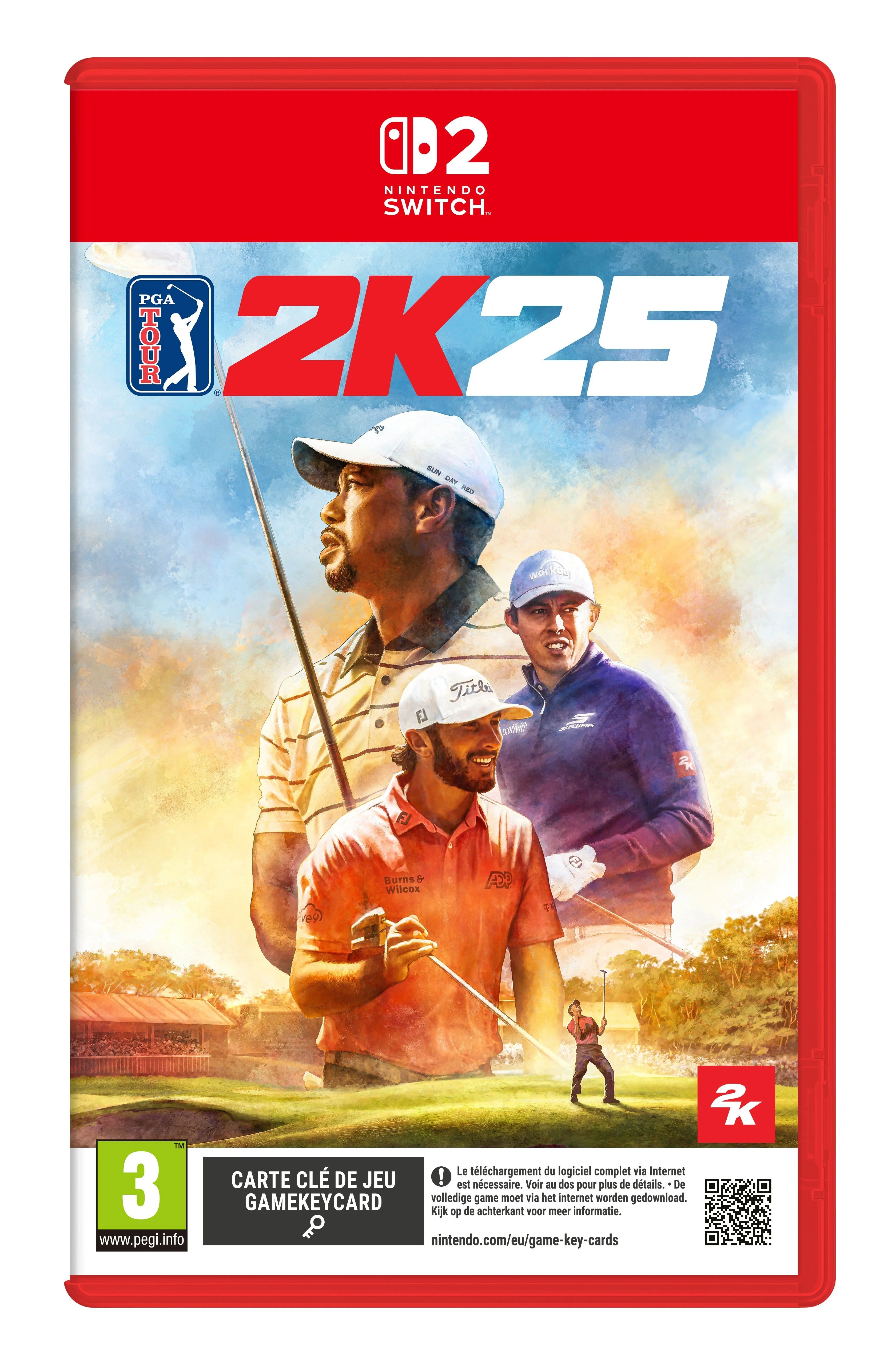PGA TOUR 2K25 - Game-key Card - Nintendo Switch 2 versie