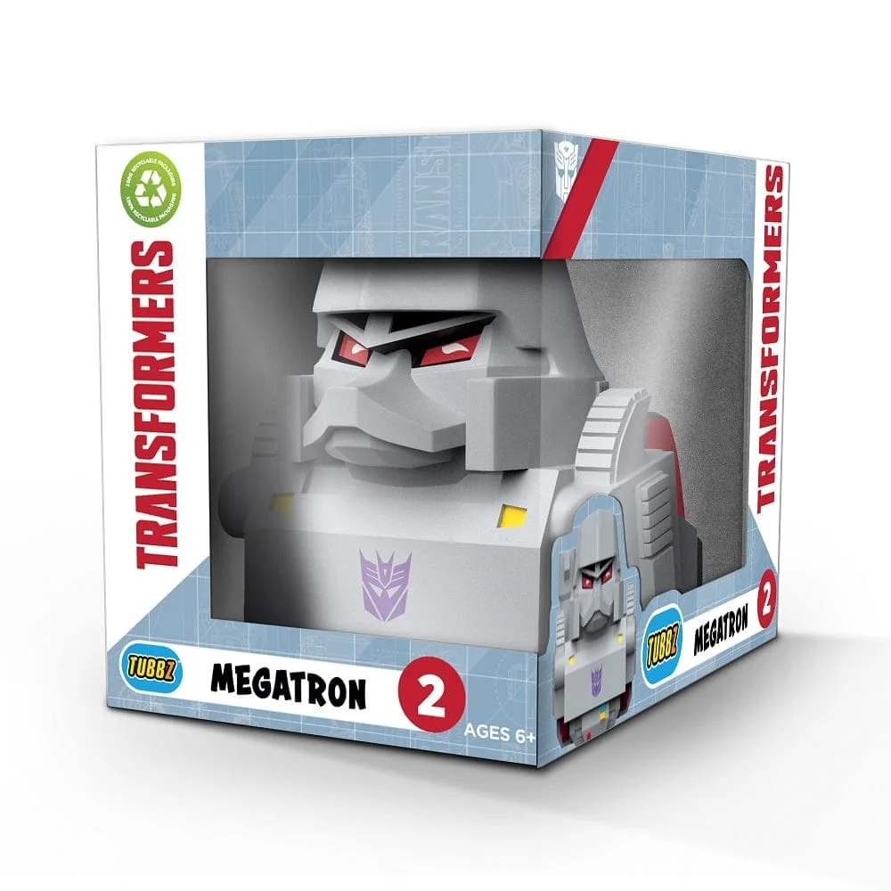 Numskull - Best of TUBBZ Boxed Badeend - Transformers - Megatron - 9cm