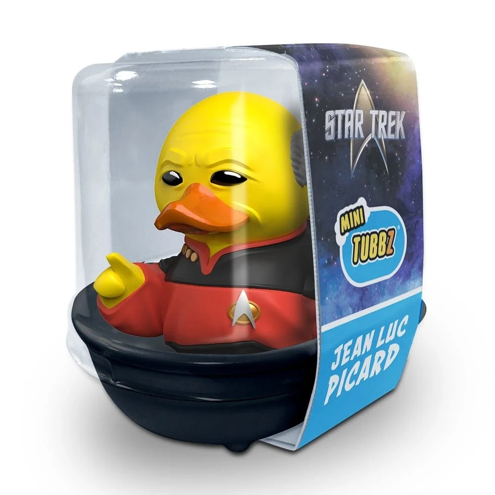 Numskull - Mini TUBBZ Badeend - Star Trek - Jean-Luc Picard (Badeen Editie) - 5cm