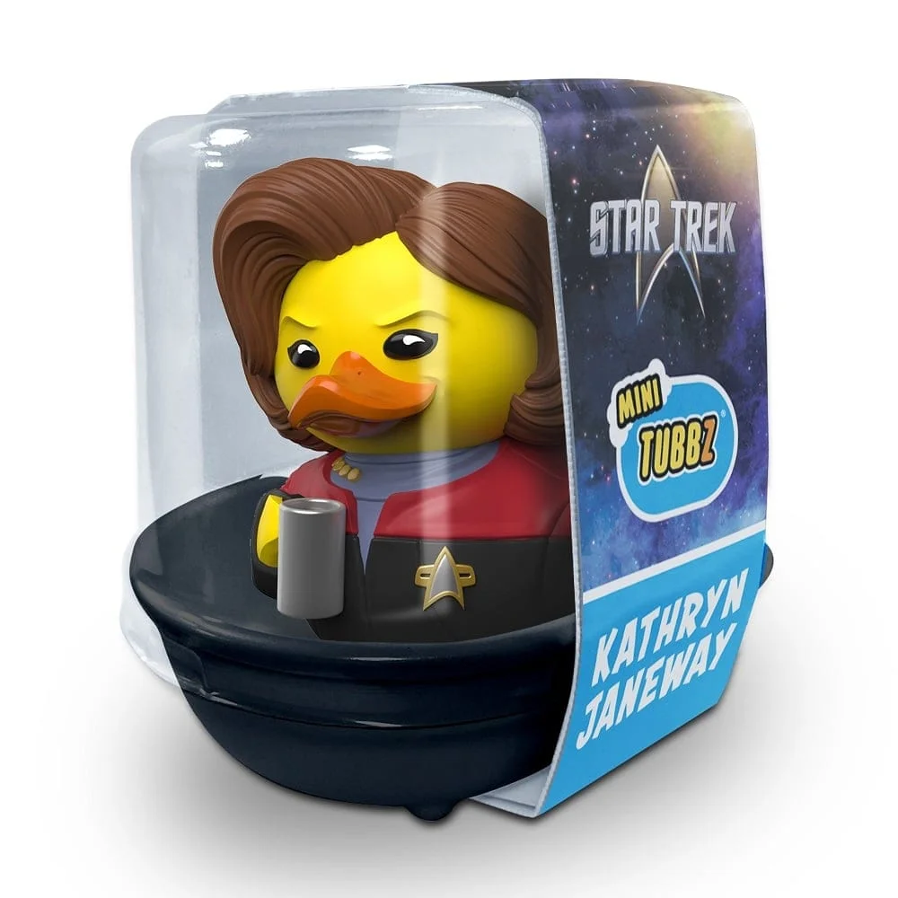 Numskull - Mini TUBBZ Badeend - Star Trek - Kathryn Janeway (Badeen Editie) - 5cm